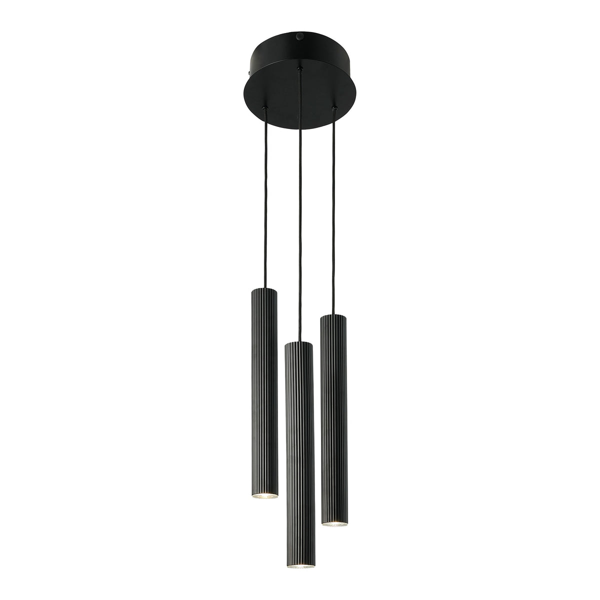 Nordlux Vico 3-Rondel pendant light black
