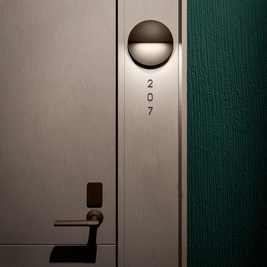 PAVIO IP65 1.0 applique ronde LED 3000K