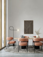 Lampadaire Dedalo G9, noir