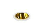 Inbouwspot Aureole Gold Reflector GU10, zwart