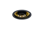 Inbouwspot Aureole Short Tube Gold Reflector GU10, wit