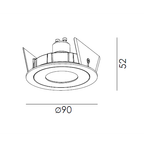 Clickfit Rim Flat Luminaire encastré