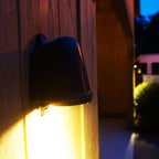 Wandlamp buiten Balume Wall, chroom