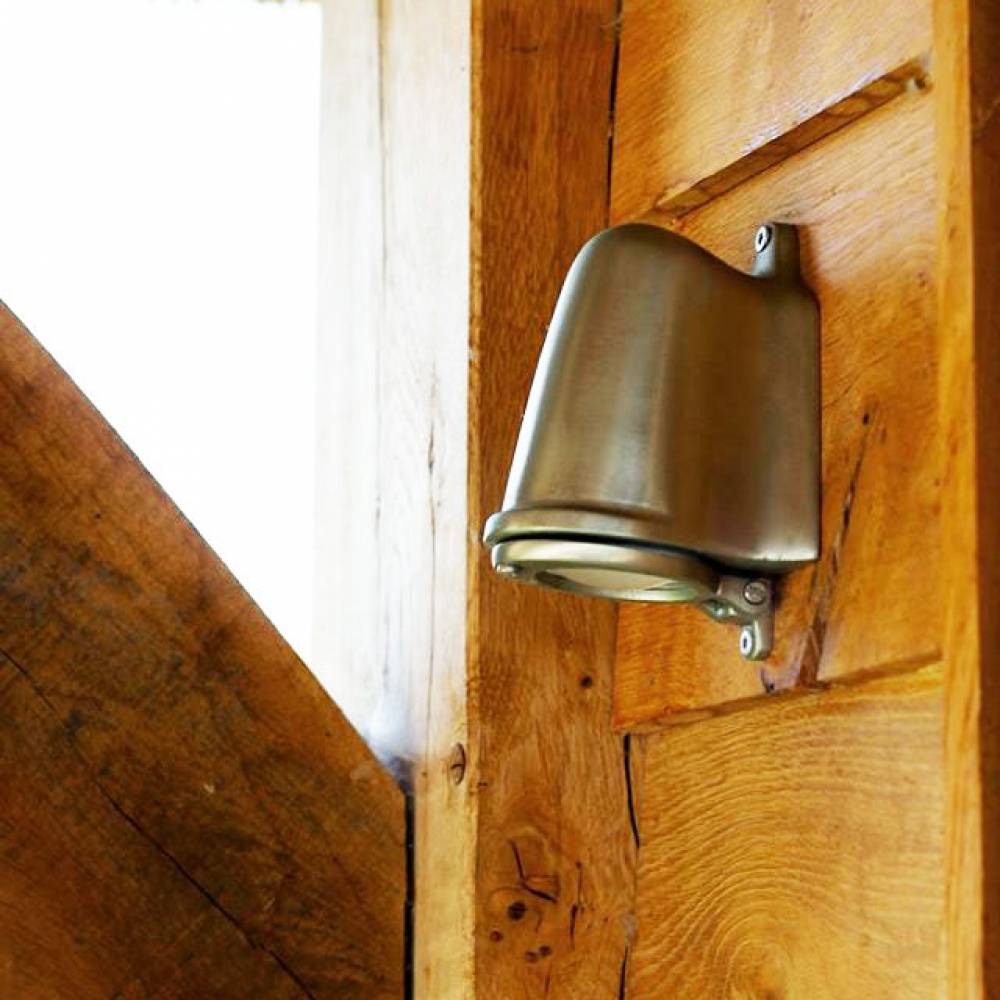 Wandlamp buiten Balume Wall, chroom