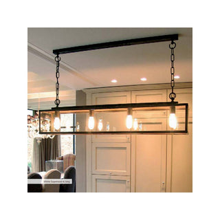 Suspension Vitrine Suspension Long Chain 4L, chrome