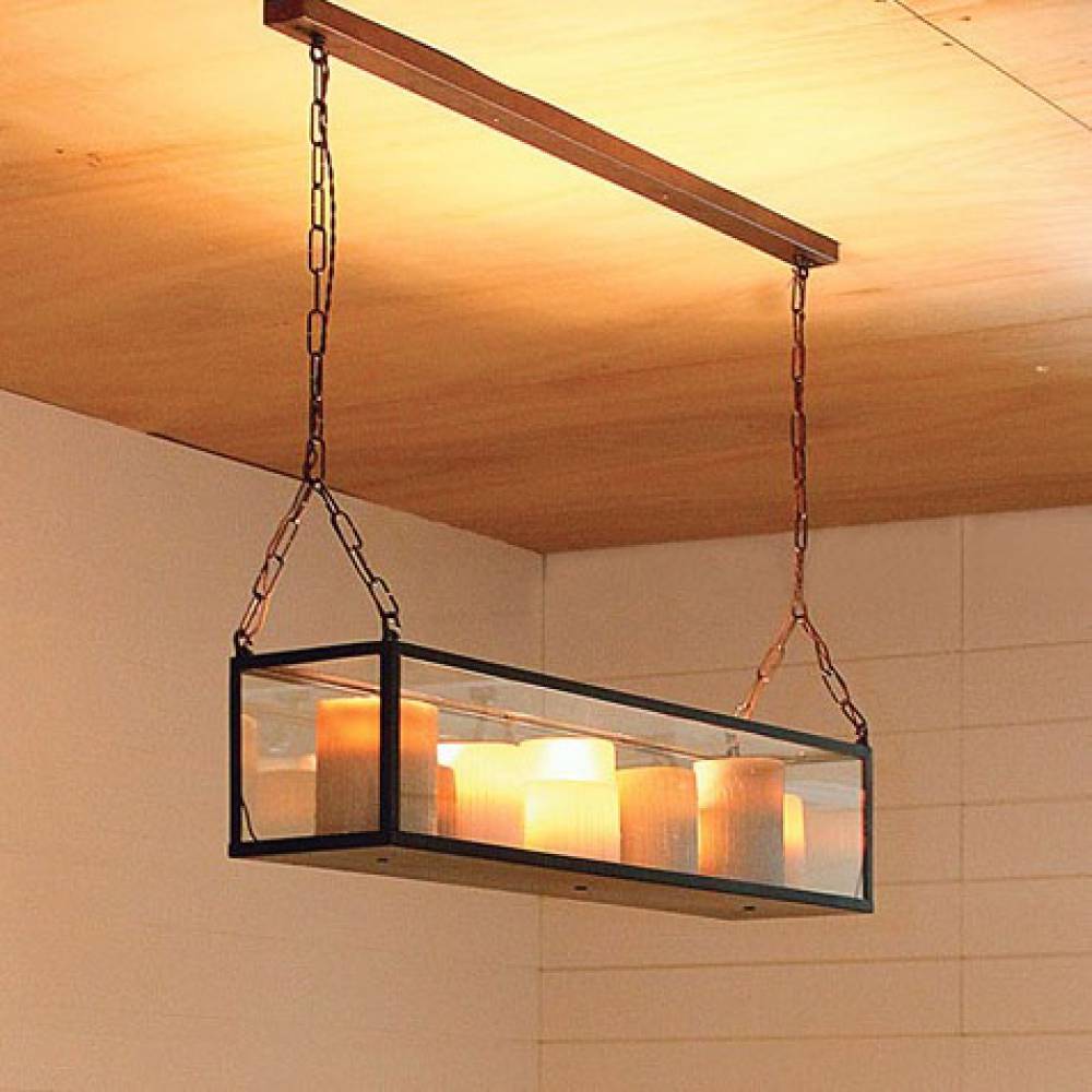 Suspension Bellefeu Vitrine Suspension Long, chrome