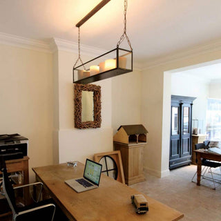 Suspension Bellefeu Vitrine Suspension Long, bronze