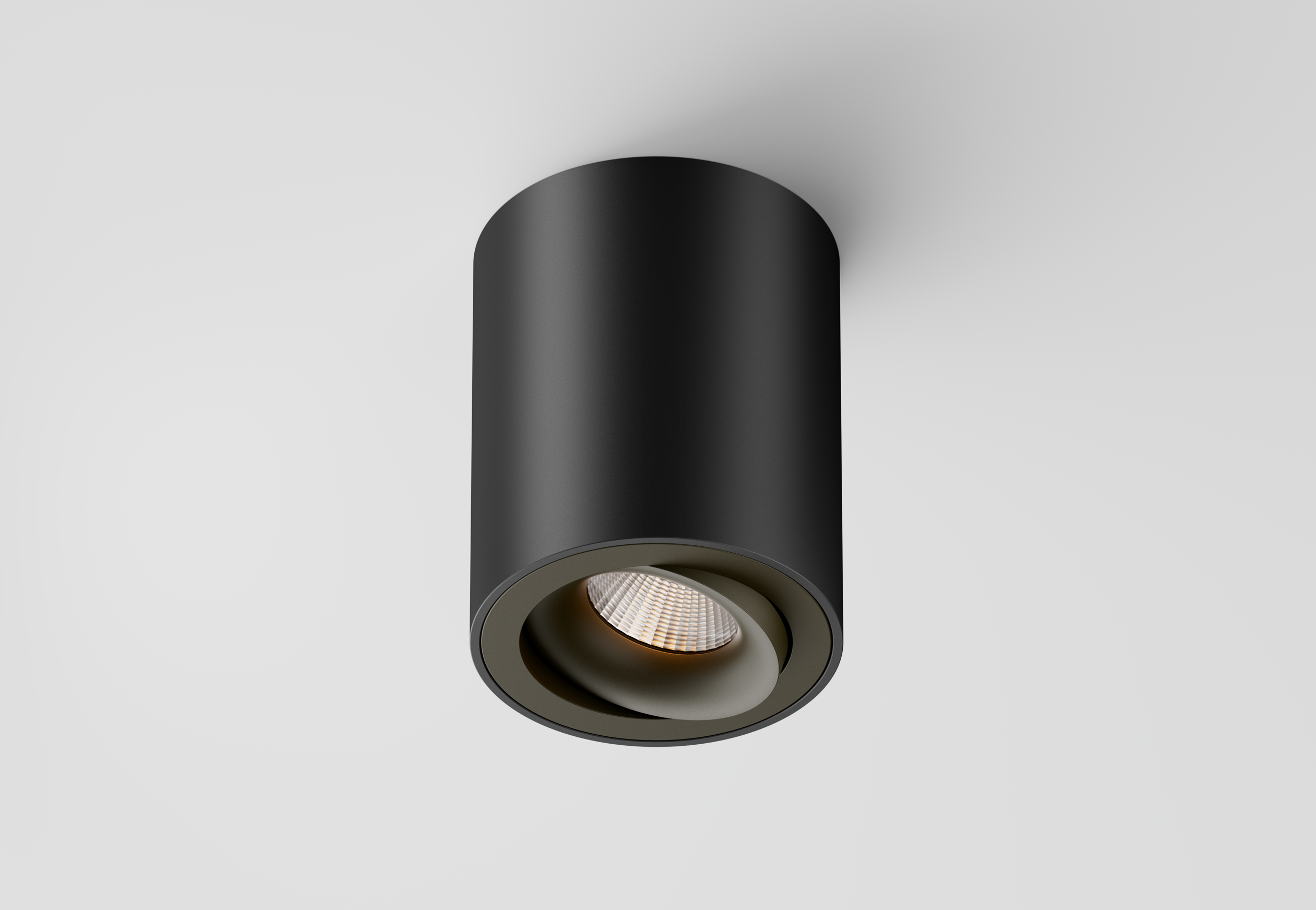 Clickfit Smooth tiltable surface-mounted spot GU10