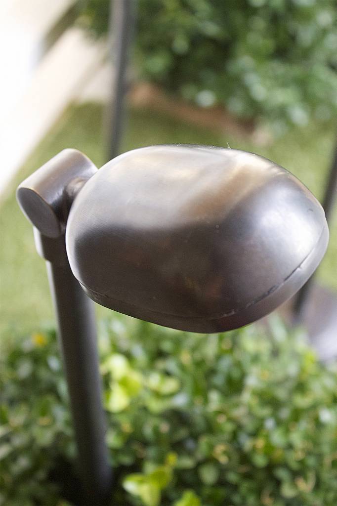 Borne de jardin Charmond ON Base, chrome, 50 cm