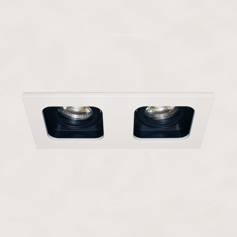 Spot encastré Moggio 2 lumières