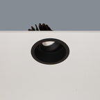Recessed spotlight Ribs