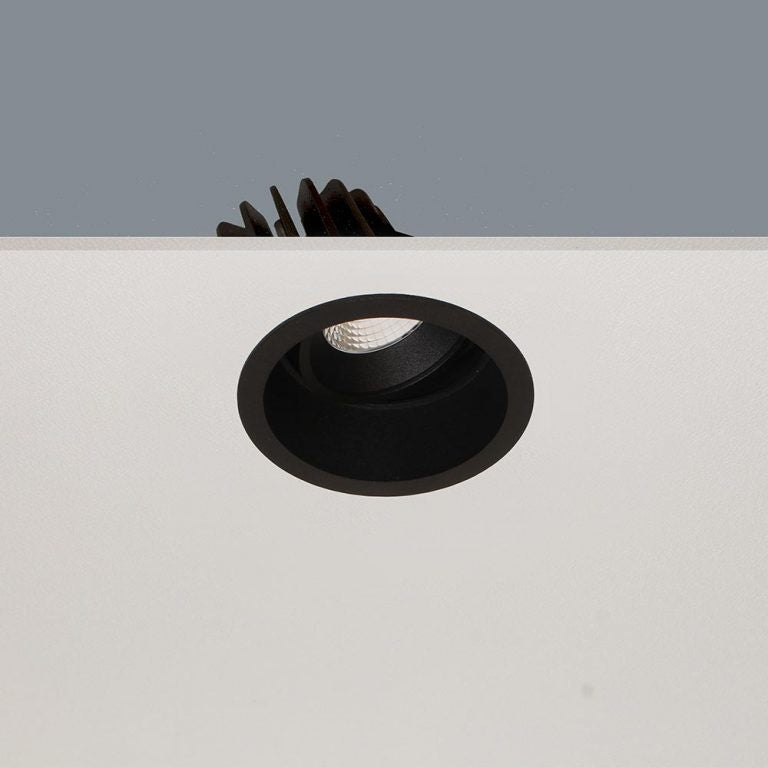 Recessed spotlight Ribs