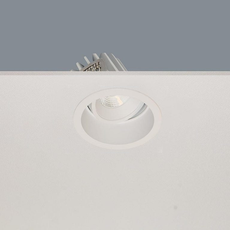 Recessed spotlight Ribs