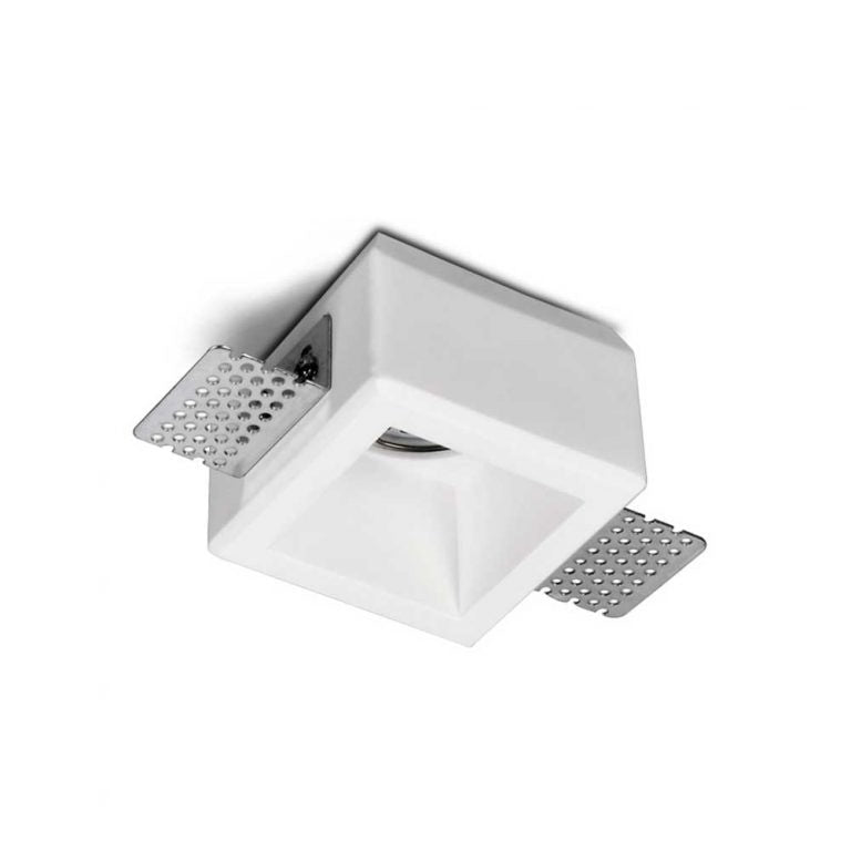 Recessed spotlight Tour√© plaster