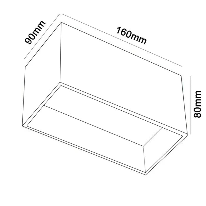 Chuck 2 Surface mounted downlight