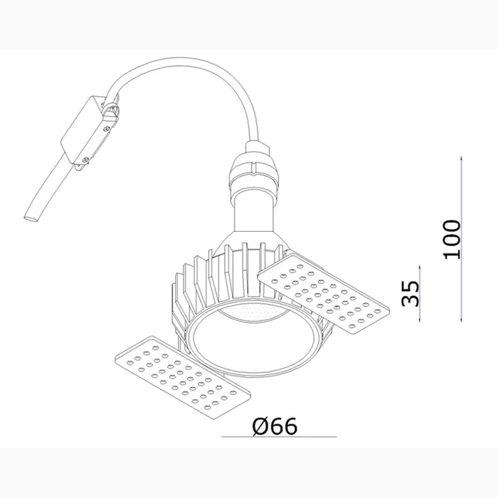 Clickfit Trimless Inbouwarmatuur