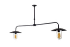Suspension Elébase Double Pendante, bronze
