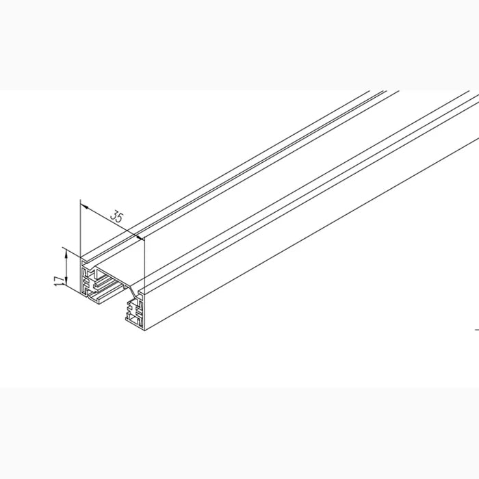 A-Track 1-Phase 1.5m Track
