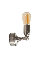 Spot en saillie Filou ON Round Base Wall, nickel brossé