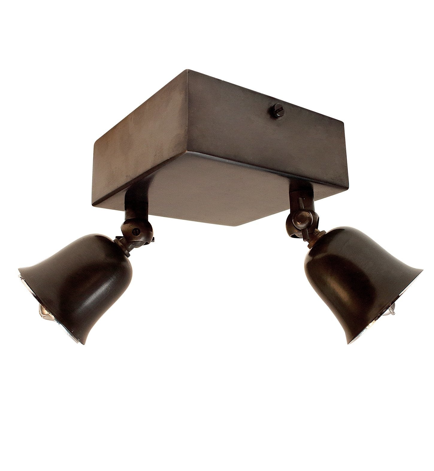 Opbouwspot Fleure On Square Base 2L, chroom