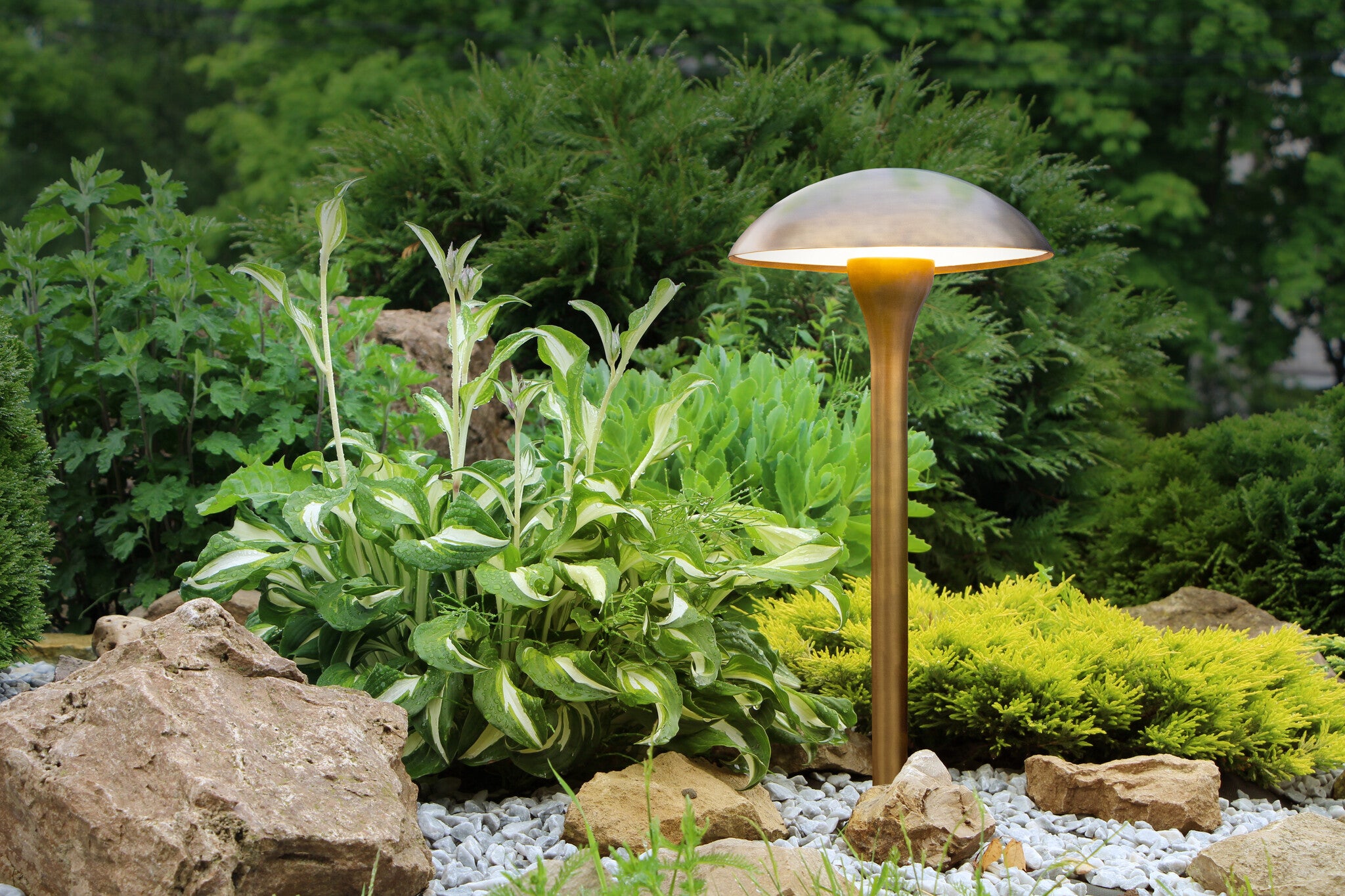 Borne de jardin Fungy 50 Éclairage extérieur