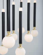 Hanglamp Cayo, zwart