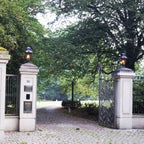 Lampadaire d'extérieur Gracieuze Normal on Foot 1L, bronze