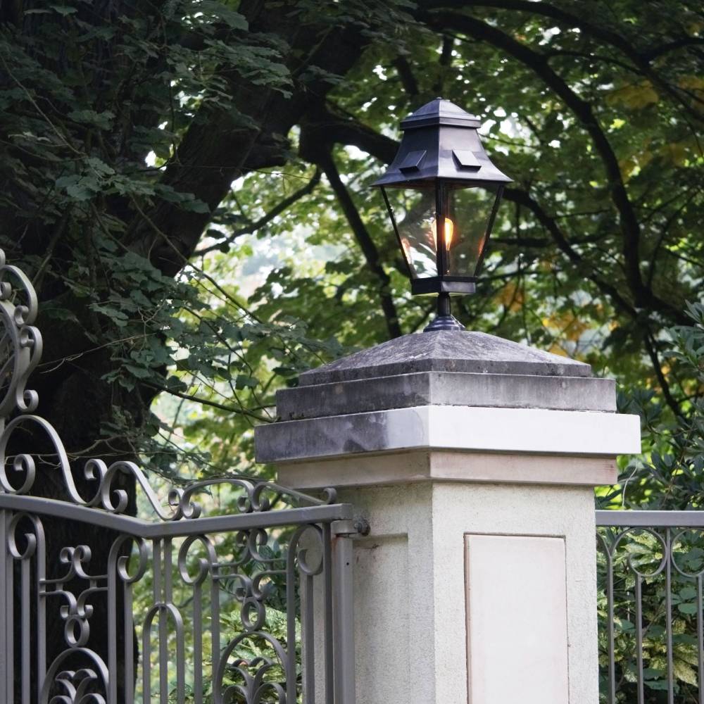 Lampadaire d'extérieur Gracieuze Normal on Foot 1L, bronze