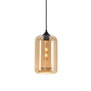 Hanglamp Botany Amber Glas