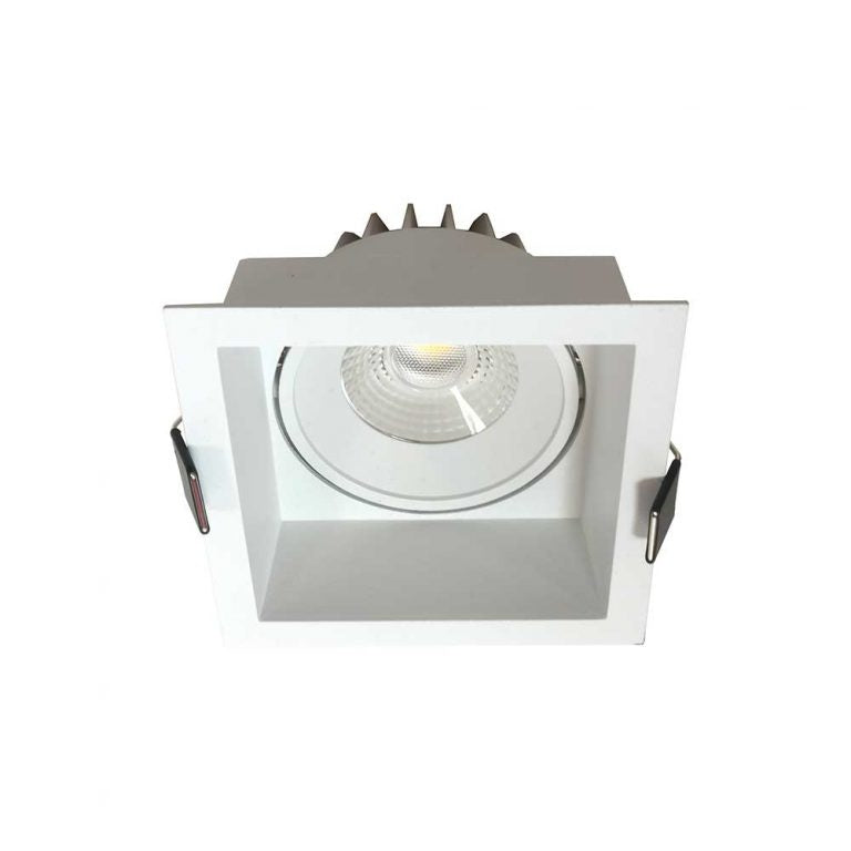 Recessed spotlight Vibs white