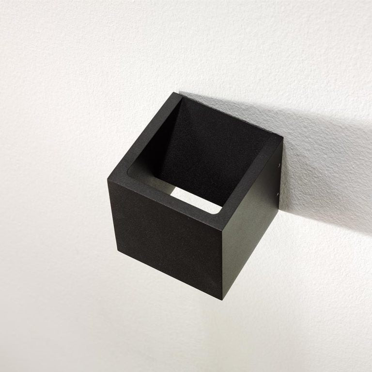 Wall lamp Cube 3000K black