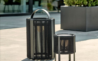 Lampe solaire d'extérieur Ropy Light, couleur sable