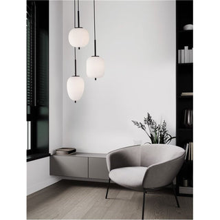 Hanglamp Lato 3xE14, zwart