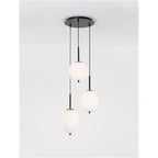 Hanglamp Lato 3xE14, zwart