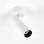 Opbouwspot Micro Tube L, zwart, 3000K
