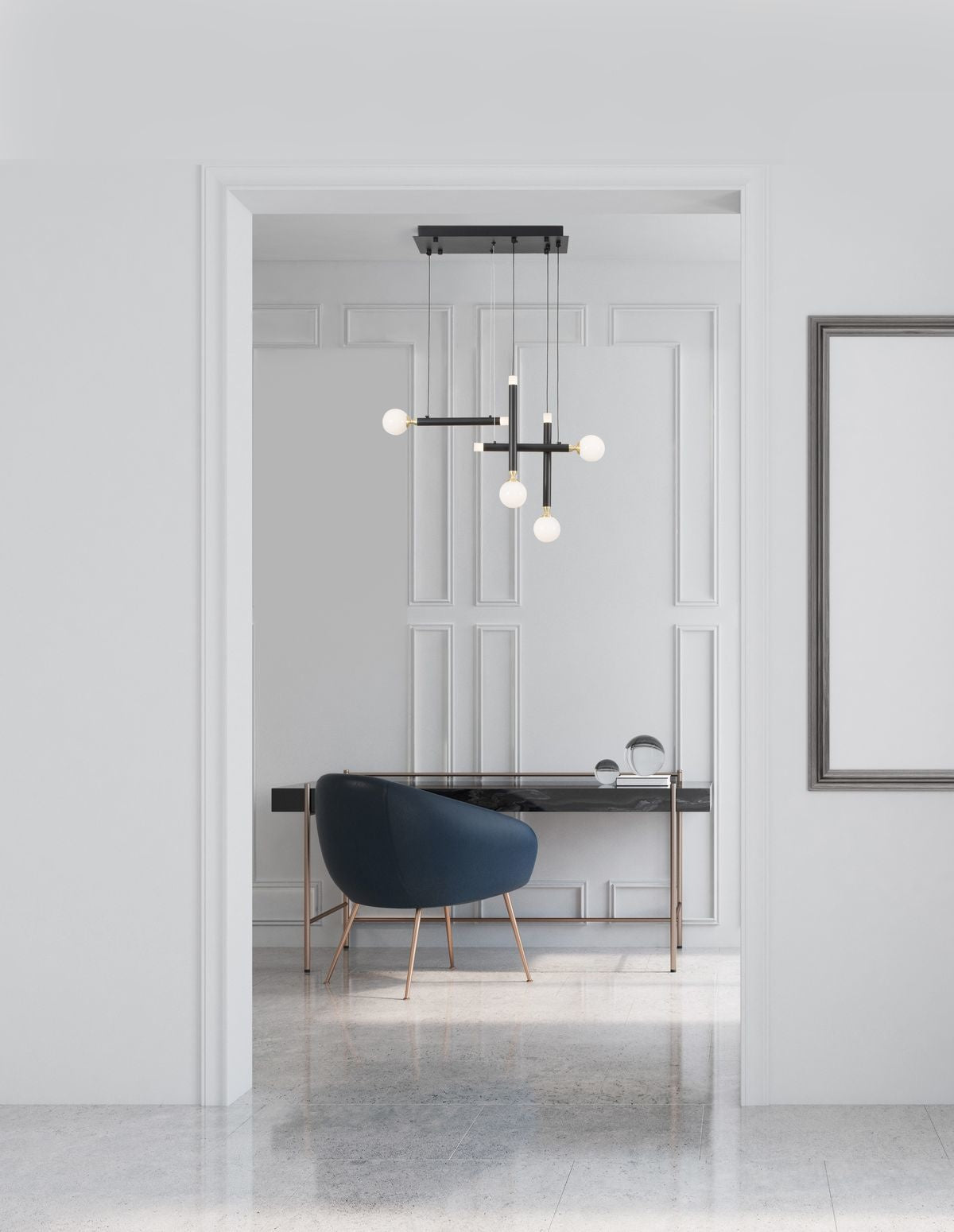 Hanglamp Cayo, zwart