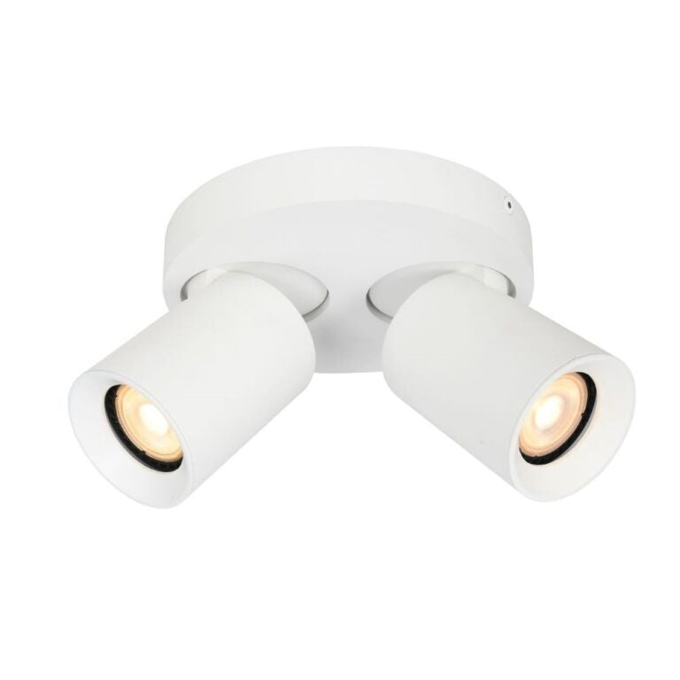 Surface-mounted spotlight Megano round 2-light