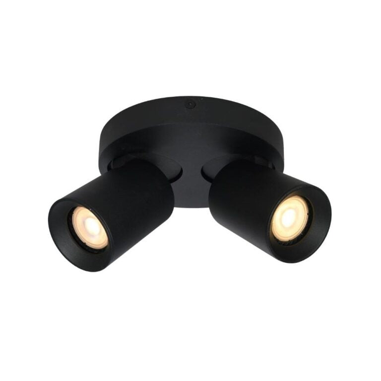 Surface-mounted spotlight Megano round 2-light