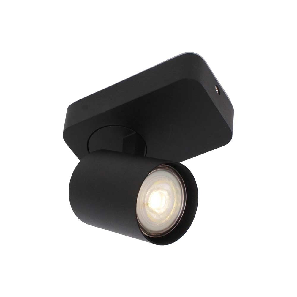 Spot bar Vivaro GU10 single black