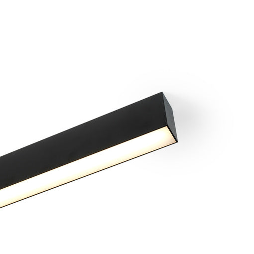 LED lichtlijn Powerline ON, zwart, 860 mm, 4000K, 1-10V