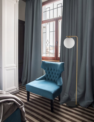 Staanlamp Alvarez, goud