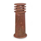 Borne de jardin Rusty Brun rouille, 70 cm