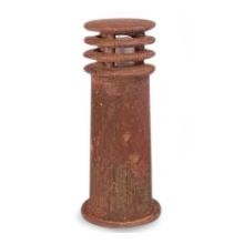 Borne de jardin Rusty Brun rouille, 40 cm
