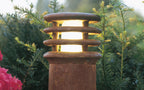 Borne de jardin Rusty Brun rouille, 70 cm