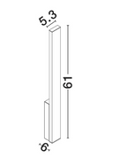 Wandlamp buiten Isos