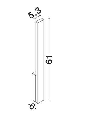 Wandlamp buiten Isos