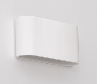 Wall lamp Lille - plaster white