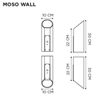 Applique d'extérieur Moso