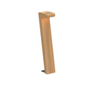 Tuinpaal Septem buitenlamp, teak