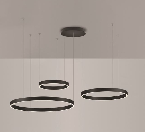 Hanglamp Elowen, zwart